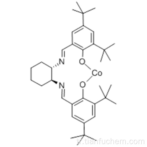 (S, S) - (+) - N, N&#39;-BIS (3,5-Dİ-TERT-BUTİLSALİKİLİT) -1,2-CYCLOHEXANEDIAMINO-COBALT (II) CAS 188264-84-8